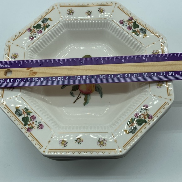 Nikko Orchard 4 Rim Soup Bowls - Picture 8 of 8